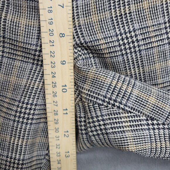 346 Brooks Brothers Women's Size 10 Lined 100% Wool Pants Houndstooth - Picture 6 of 7